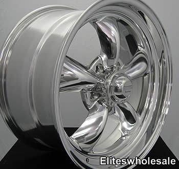 15x6 Polished American Racing Torq Thrust II 5x4.5, US $623.80, image 3