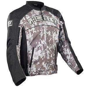 Speed & strength seven sins textile jacket camo l/large