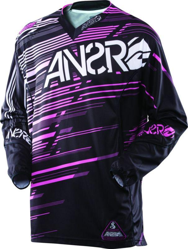 Answer 2013 js rush jersey black/pink lg large