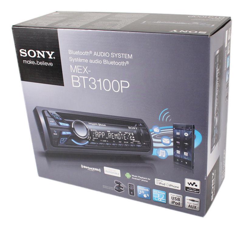 NEW SONY MEX-BT3100P +3YR WARANTY CAR STEREO CD MP3 PLAYER RADIO WITH BLUETOOTH, US $108.95, image 1