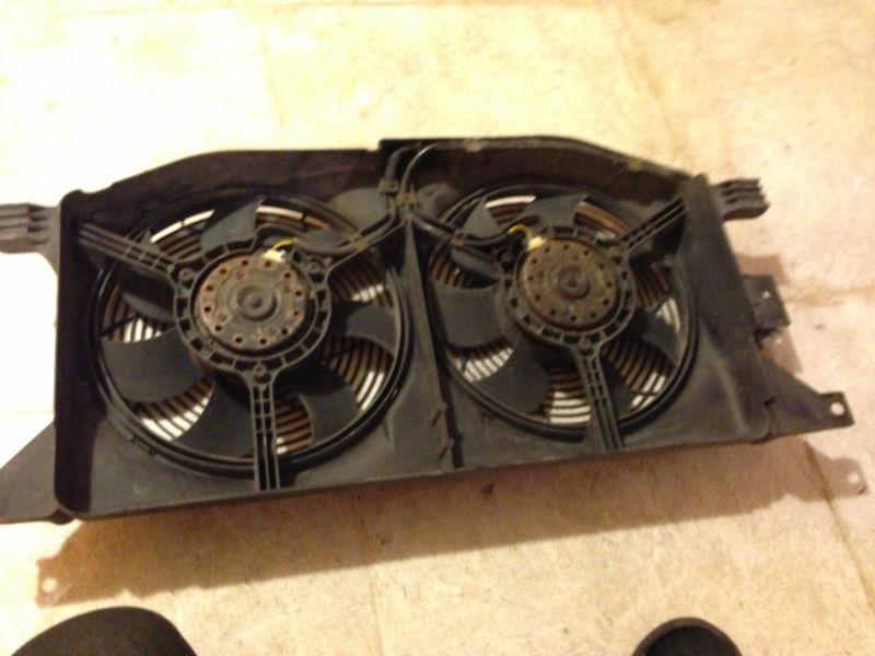 Purchase MERCEDES W163 ML320 ML350 RADIATOR CONDENSER fan FANS valeo 98 99 00 01 02 03 04 in