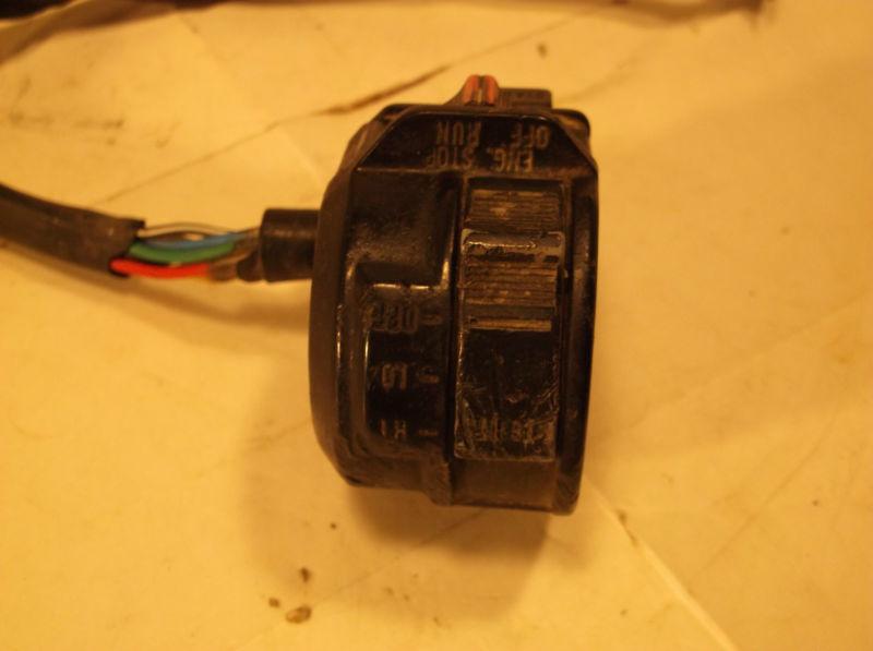 1994 Yamaha Big Bear YFM350FW 350 4x4 Left Control Controller Switch, US $20.00, image 2