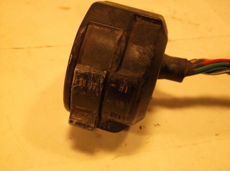 1994 Yamaha Big Bear YFM350FW 350 4x4 Left Control Controller Switch, US $20.00, image 4