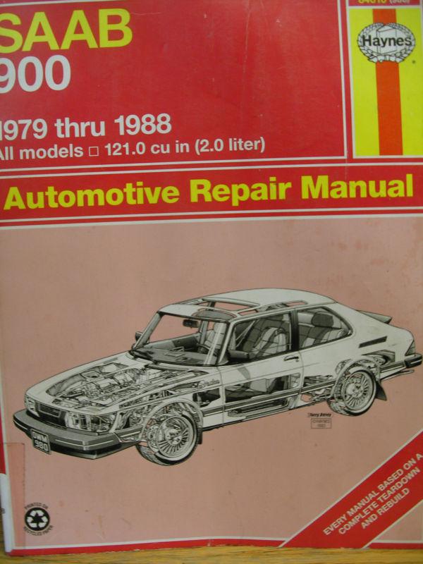 1979-1988 saab 900 repair manual - haynes