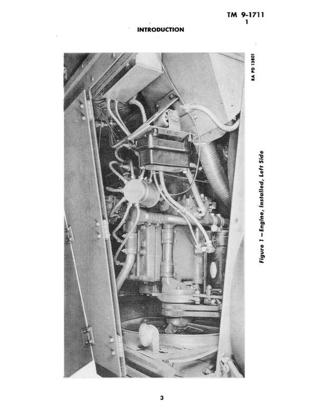 TM 9-1711 ~ White 160AX Half Track Engine Maunal ~ WWII ~ Reprnt, US $34.88, image 2