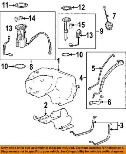 Gm oem 19153667 electric fuel pump