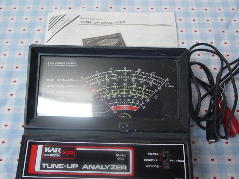 Kar check xr tune-up analyzer -- model 4502 -- in the box 