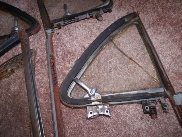 1951-52 Chevy Chevrolet Deluxe 4 Door Sedan Wing Vent Windows Frames, US $125.00, image 5