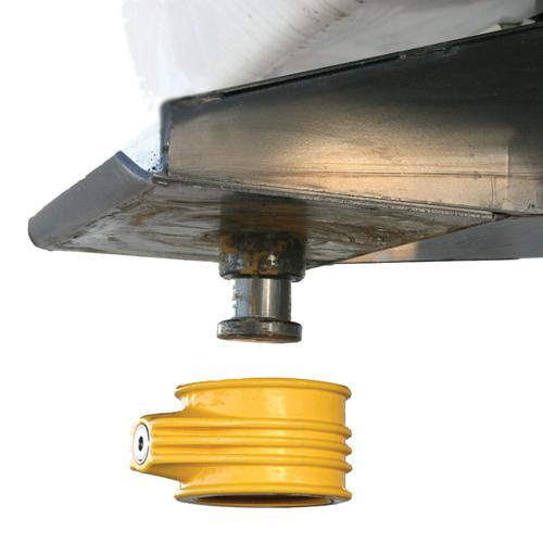 Buy Trimax HD 5th Wheel Trailer King Pin Lock Heavy Gauge Steel UnCoupled Trailers in Buena