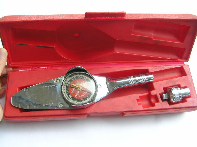 Snap-On Torqometer 150 Inch Lbs. Original Case with Ratchet~No Engraving, US $149.99, image 1
