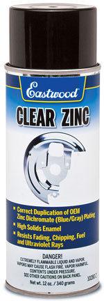Eastwood clear zinc detail paint coating - aerosol 12 oz