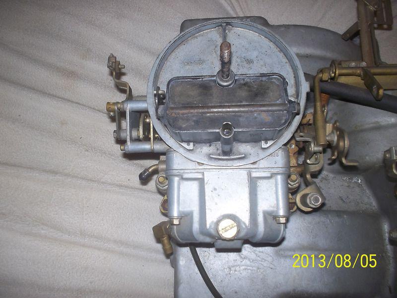 daul four aluminum intake + carbs bbc, US $142.50, image 6