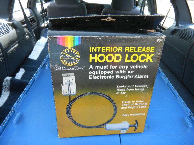 NOS VINTAGE CAL CUSTOM UNDER DASH MOUNTED INTERIOR HOOD RELEASE, US $19.99, image 5