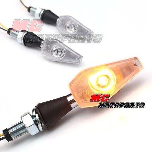 Chrome asone led turn signals light indicators tuono 1000 mana 850 shiver
