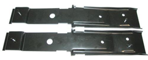 Gmk403050764p goodmark inner bucket seat mounting brackets pair edp coated steel