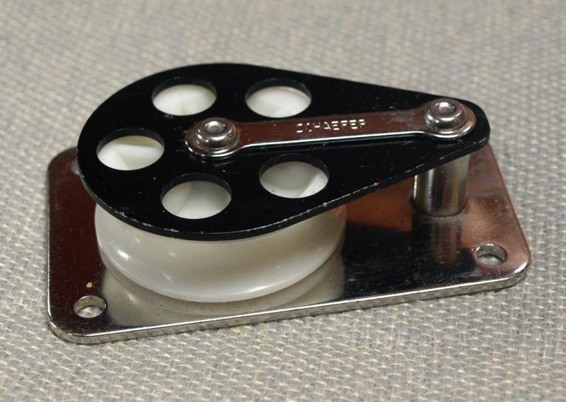 Cheek block, schaefer series 7, swl 2250, 9/16" line