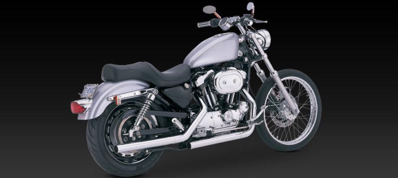 Vance & hines straightshots original exhaust 99-03 harley xl 883c xl1200c