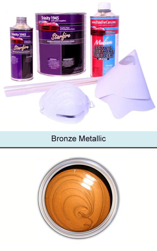 Bronze metallic metallic urethane acrylic car paint kit