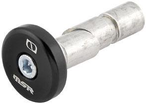 Msr billet bar ends to protect grips & handlebars anodized,black,fits most bars
