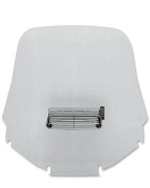 Memphis shades windshield tall vented silver for honda gl1200