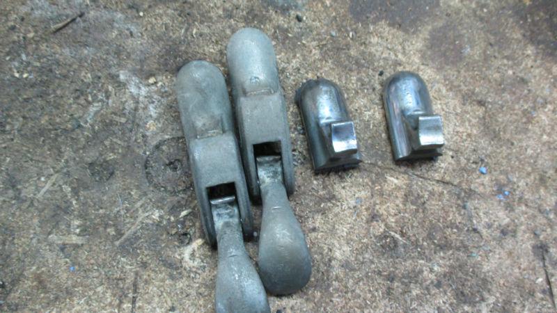 1936 packard standard 8 club sedan rear upper trunk latches both halves