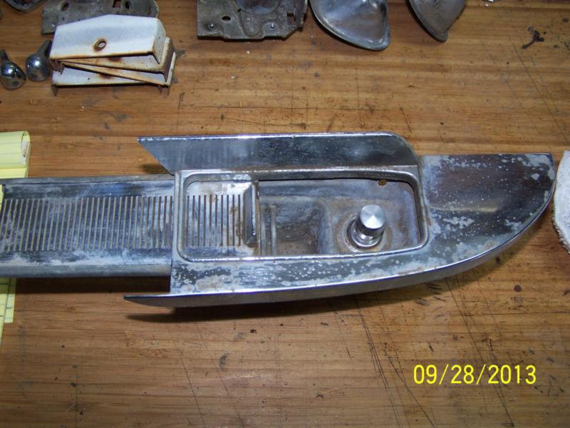 1957 chrysler imperial left rear door ash tray assembly