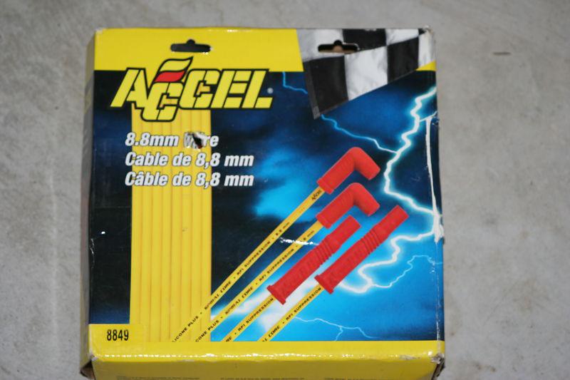 Accel 8849 8.8 yellow super performance wires monte carlo chevelle hei 