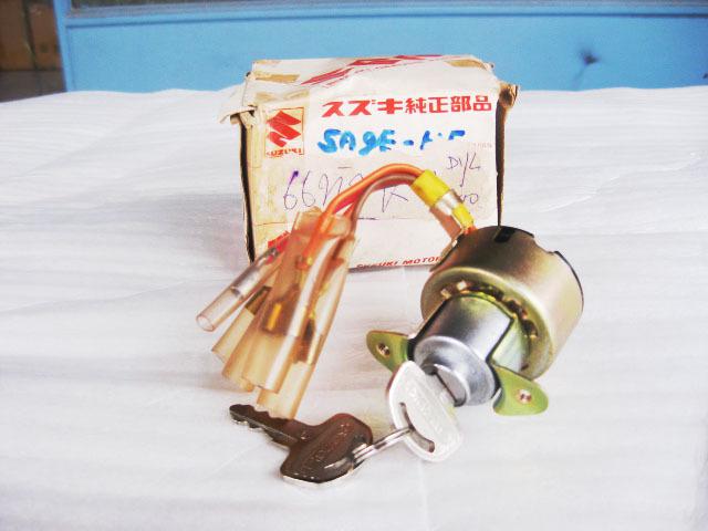 Suzuki a50 a100 as100 ac100 b120 ignition key switch “genuine” made in japan