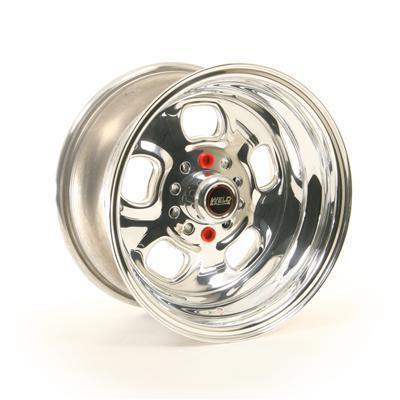 Weld racing rodlite polished wheel 15"x8" 5x4.5" bc set of 2