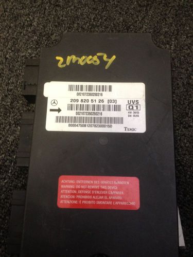 Roof module mercedes w209 clk320 clk350 clk500 clk550 clk55 clk63 2098206626