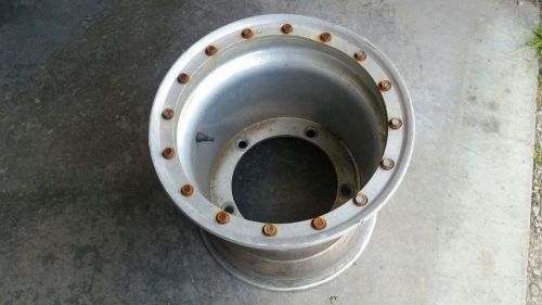 Weld aluminum beedlock wheel  dirt late model crate model wide 5