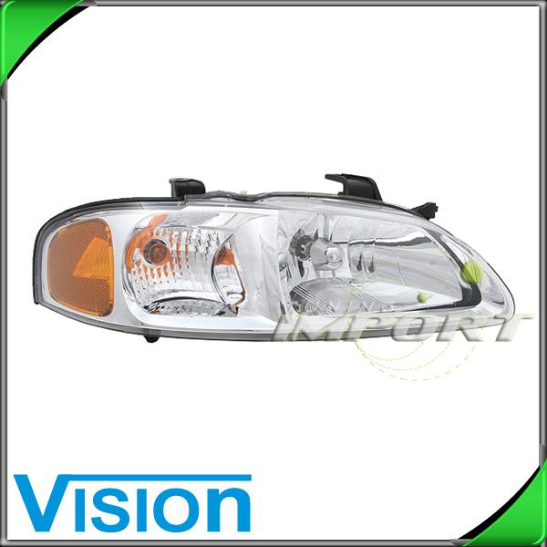Passenger right side headlight lamp assembly replacement 2000-2001 nissan sentra