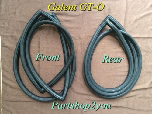 Mitsubishi galant gto front &amp;  rear windshield seal rubber