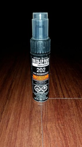 Genuine toyota touch up paint 1/2 oz pen &amp; brush 202 black onyx