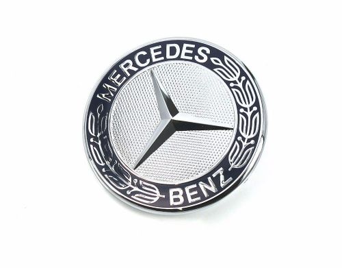 Genuine oem mercedes benz classic front grill mounted emblem a9018100018