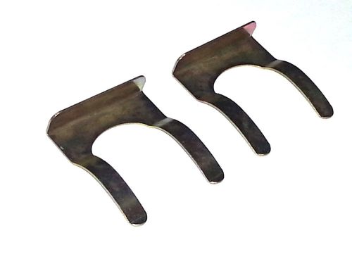65-90 mopar chrysler dodge plymouth door trunk lock cylinder retainer clips 2pcs