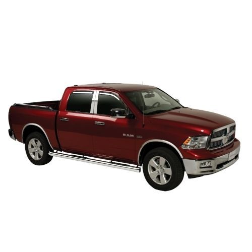 Putco 580137 element tinted window visor; for dodge ram crew cab &amp; mega cab