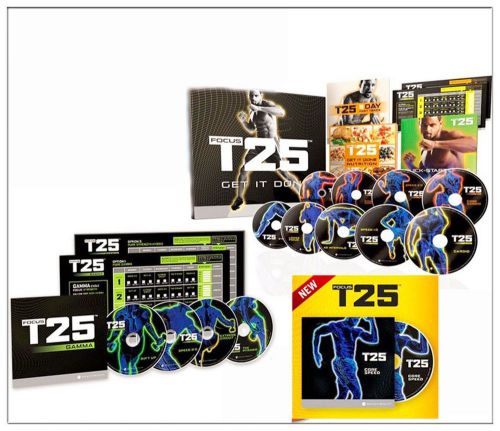 Hot f0cus tz5 aipha+beta +gamma w0rk0ut14dvd&#039;s set with bands by shaun t