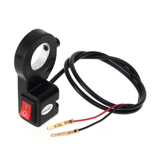 Motorcycle motorbike handlebar 7/8&#034; switch on/off electrical system cable 68cm