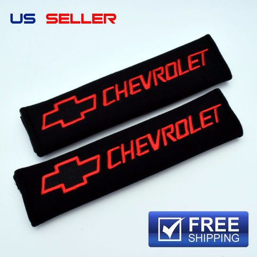 Chevy shoulder pads seat belt 2pcs camaro impala ss z28 chevrolet sp37