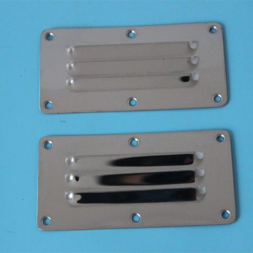 2x high quality stainless steel air vent grille covers ventilation grill cover