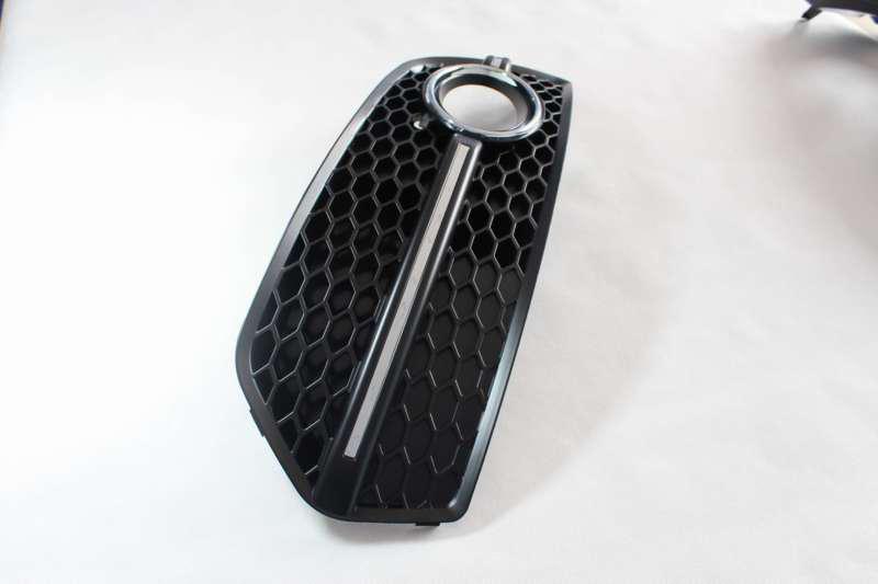 CHROME S LINE STYLE FOG LIGHT COVER GRILLS Grill fit for VW Audi Q5 2009-2011, US $139.99, image 3