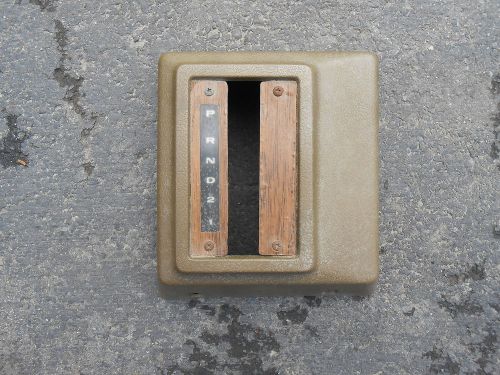1978 international ih scout ii green automatic shifter console cover