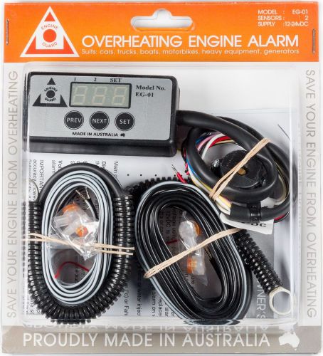 Eg01-2 twin sensor engine &amp; trans temperature alarm- suits higer bus coach etc