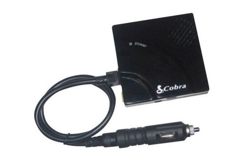 New cobra 150 watt 12v dc to 120v ac power inverter, usb port, black car charger
