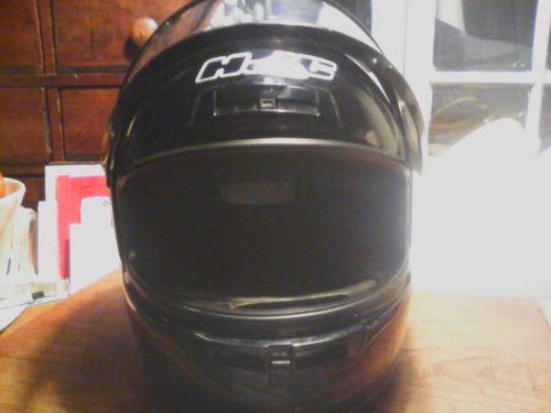 Mens snowmobile helmet hjc zf7 size m black