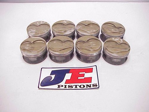 Je coated dome pistons from steve kinser racing for sb chevy woo sprint car r29
