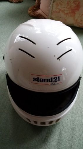 Stand 21 brand helmet - full face - with box &amp; storage bag - size 61 - free s/h!