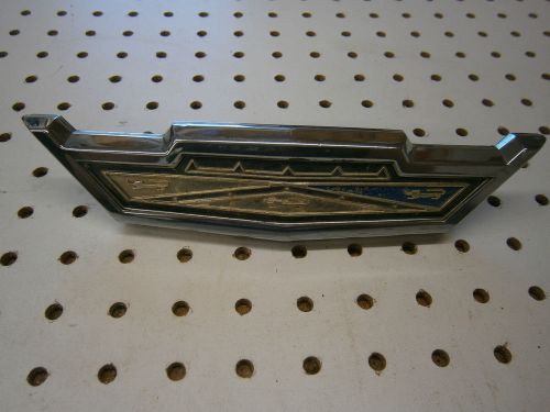 1963 ford galaxie 500 center grille emblem c3ab-8216-b oem