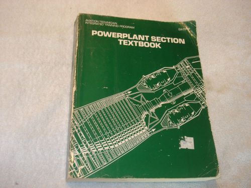 Aviation technician powerplant section textbook 1983